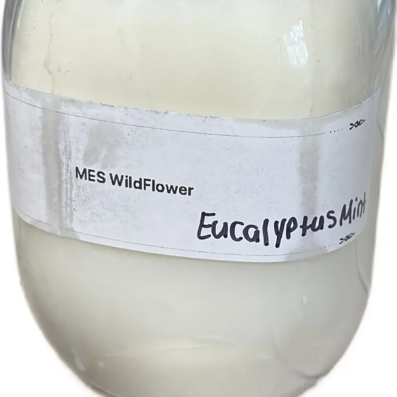 Mes wildflower eucalyptus mint candle