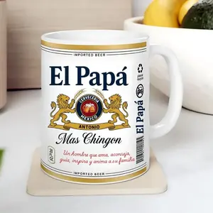 El Papa El Abuelo El Tio Coffee Mug, Yo Soy El Papá Mas Chingon Mug
