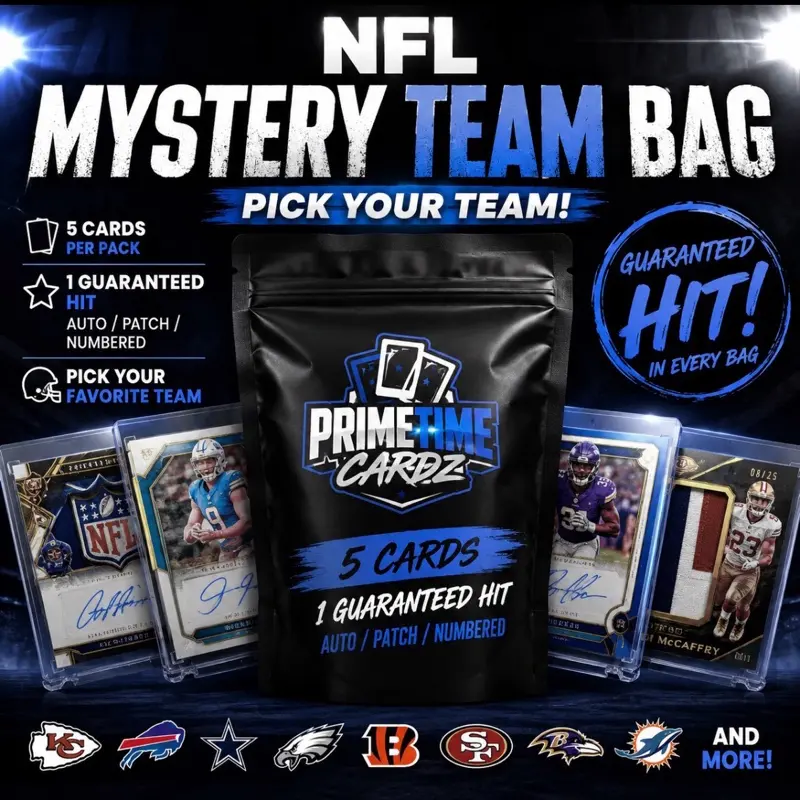 NFL Team Mystery Pack - Assorted Official Fan Merchandise for Football Enthusiasts