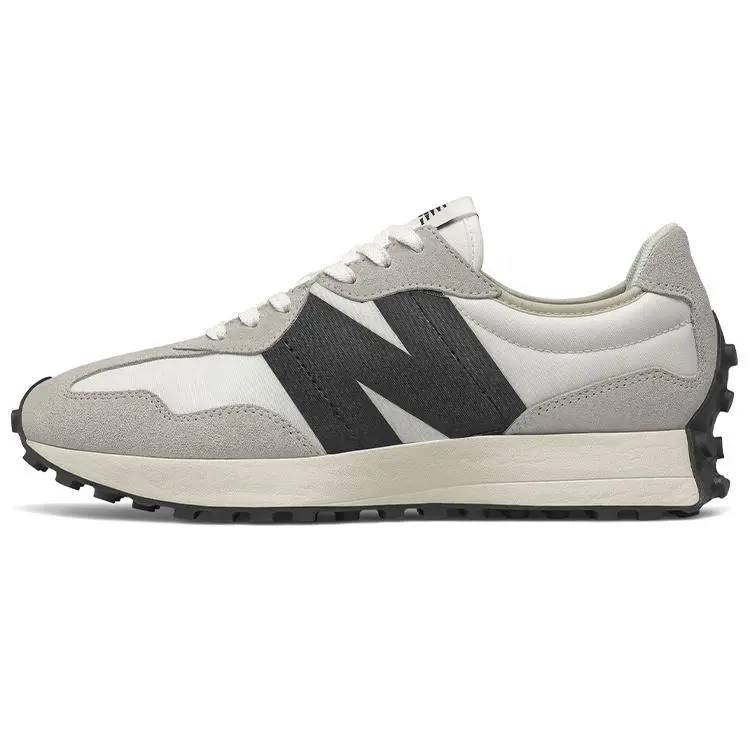 New Balance 327 Sea Salt' Trendy Comfort Low Top Commuter Running Shoes Men's Black White MS327FE