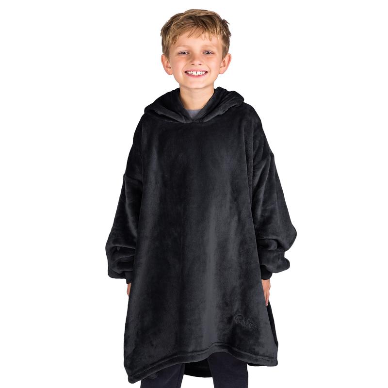 The Bare Homey - Youth Wearable Blanket - Microplush Side Pockets