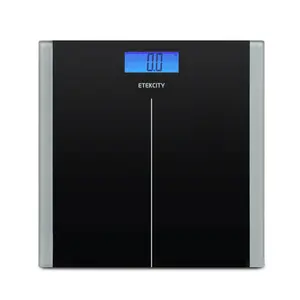 Etekcity Bathroom Scale for Body Weight, Highly Accurate, Large Size and Backlit LCD Display, Tempered Glass, 400 Pounds Healthcare Weight Scale holidayhaul Weighing Scale, EB9380H