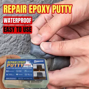 Metal Repair Epoxy Putty, Emergency Leak Fix for Car Fuel Tank, Fast Drying Waterproof High Temperature Resistant, Multi-Scene Sealing Glue