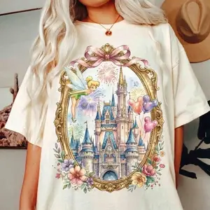Retro Walt World Shirt, Magical Castle Shirt, Trip Tee, Vacation R3E
