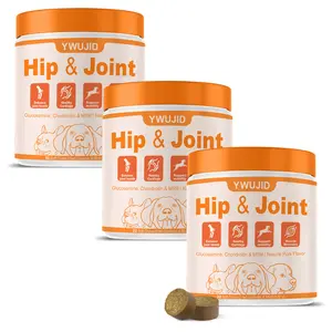 Dog Hip & Joint Support Chews | Contains Glucosamine, Chondroitin, MSM, and Omega-3 | Soft Chews | Suitable for Dogs of All Ages