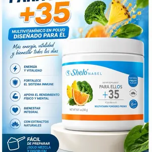 Sheló Nabel For Him 35+ Multivitamin Powder Drink Mix – Natural Fruit Flavor 250g