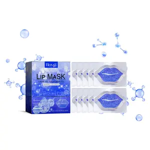 10pcs Crystal Lip Mask Stickers, Moisturizing Anti-Chapping Lip Care, Sleep Lip Nourishment Set, Gentle Exfoliating, Reduces Wrinkles, Women's Gift