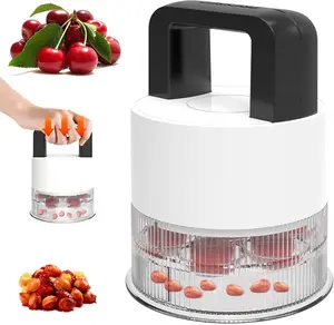 Cherry Pitter 2 packs – Multiple Cherry Pitter Tool, 7-Hole Cherry Corer for Easy, Complete Pit Removal, Quick & Mess-Free Cherry Jam, Baking & Kitchen Prep