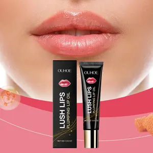 Nourishing, Plump and Moisturizing Lip Oil for Hydration, Reduces Lip Lines with Non-Greasy Formula, Glossy Finish for Soft Lips