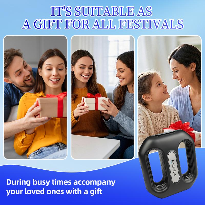 Electric Fascia Ring Massager, Portable Handheld Relaxation Device for Body, Multi-Mode Adjustable Massage Tool, Ergonomic Grip, Lightweight for Home Office Travel Use, Perfect Self Care Gift for Men Women