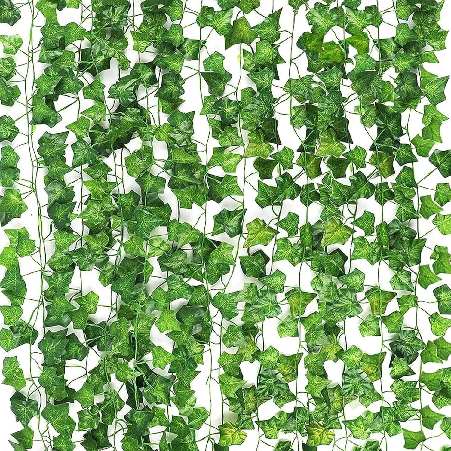 14Pcs 98 Ft Artificial Ivy Vines with Ivy Leaves for Room Decor, Home, Bedroom, Wall & Wedding Decorations