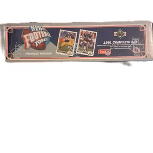 Upper Deck 1991 NFL Football Premier Edition Factory Set Complete Collection of Trading Cards