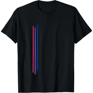Subtle Bisexual Pride Bi Flag, Pride Month T-Shirt,Made in USA