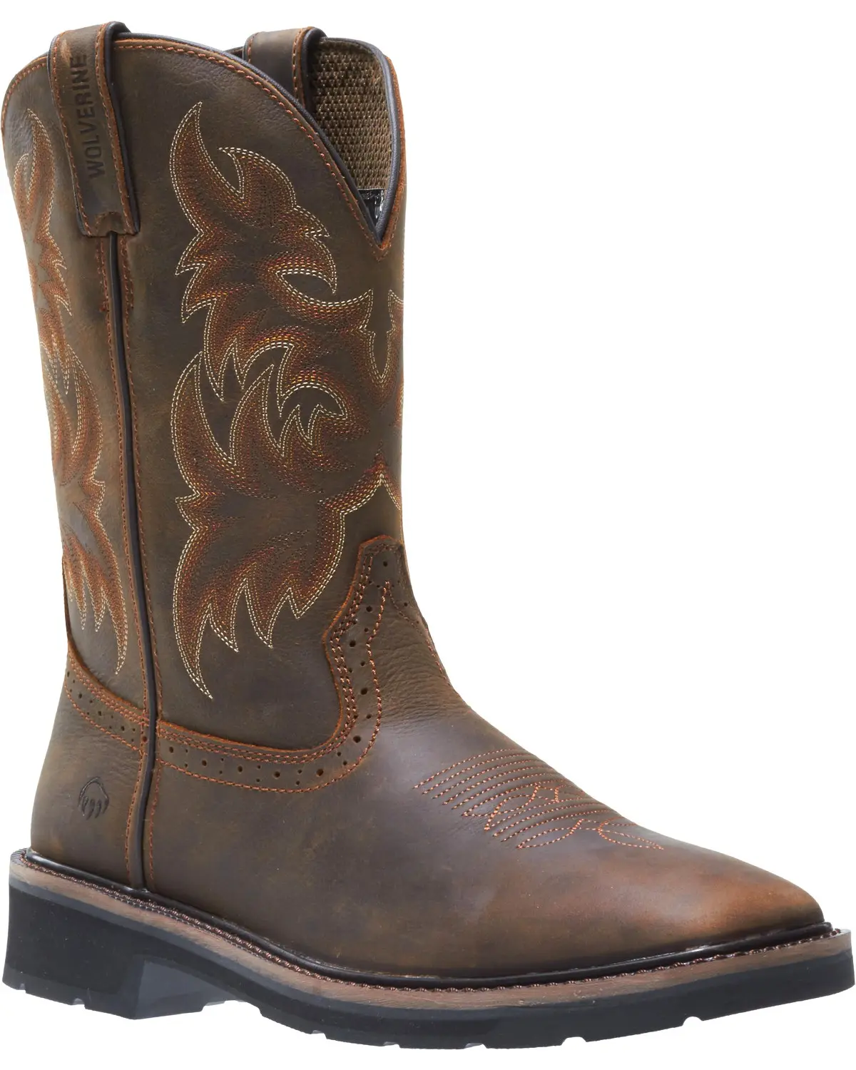 Wolverine Men's Men'S Rancher Wellington Work Boot Broad Square Toe - W10704