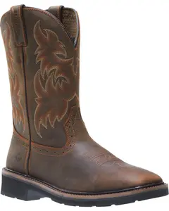 Wolverine Men's Men'S Rancher Wellington Work Boot Broad Square Toe - W10704