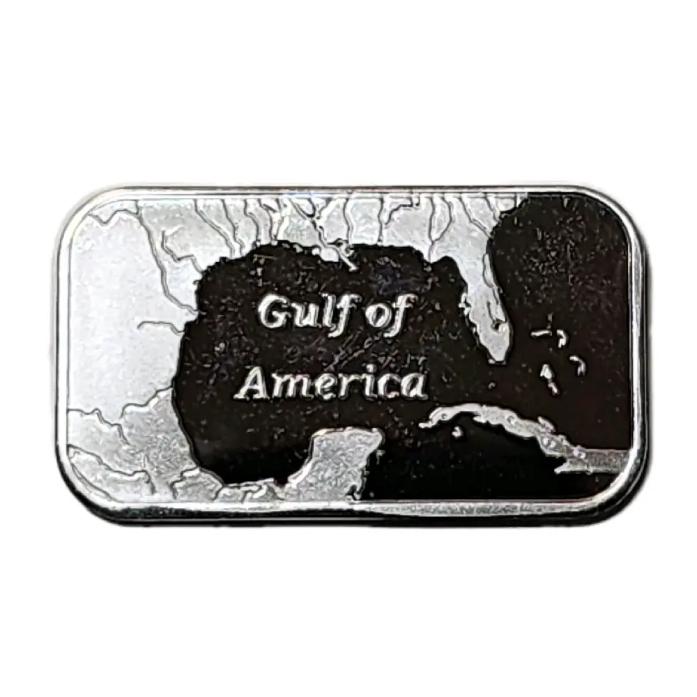 5g .999 Fine Silver Gulf of AmericaBar