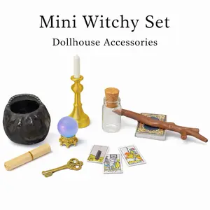 Mini Witchy Dollhouse Accessories