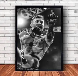 Conor Mcgregor Boxing Poster Wall Art Family Décor Decor Glossy