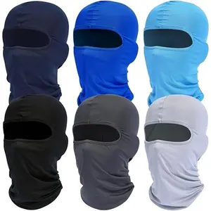6 pack Cooling Neck Gaiter UV Windproof Face Mask Full Face Cover Hood Shiesty Mask Lightweight UV Protection Face Cover for Outdoor Motorcycle, Ski, Sports Beauty & Personal Care