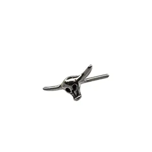 L Backing Nose Bull Piercing 20G - Lightweight Stainless Steel Secure Fit for Piercing Needs