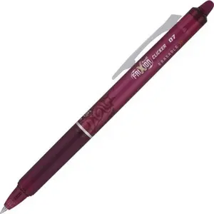Uni-Ball FriXion Erasable Gel Pen, Burgundy - Pack of 12