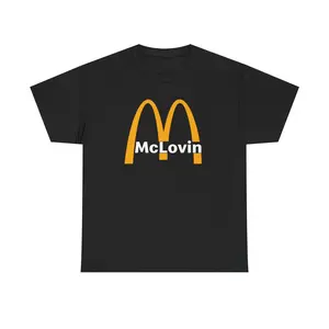 McLovin Arches T-Shirt | Fast Food Parody Tee Funny