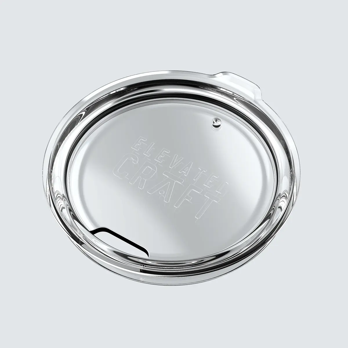 Hybrid Drinkware Sip Lid Transparent Glass