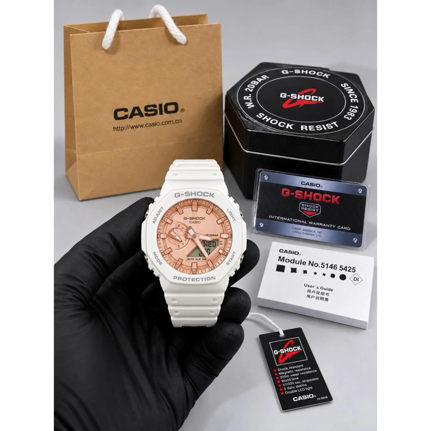Casio G-Shock GA-110HC-7A10 White