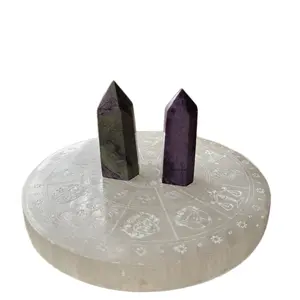 Atlantasite Tower (stitchtite in serpentine)