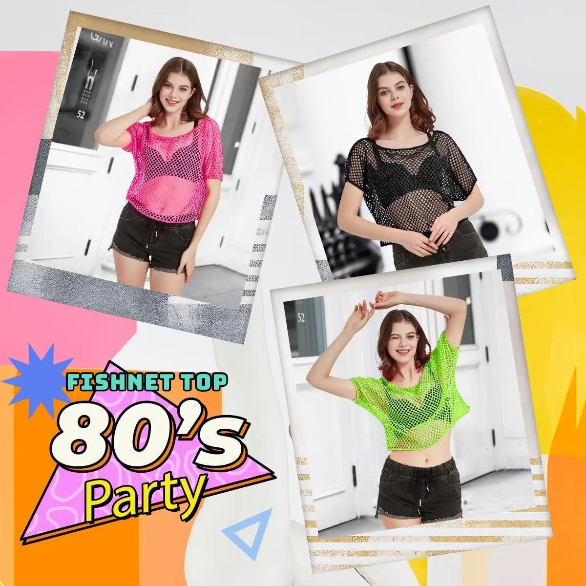 Women's Casual Sexy Off-Shoulder Short-Sleeve T-Shirt - 80s-90s Retro Oversized Vintage Neon Party Costume, Lightweight Comfortable Summer Daily Wear Festive Fashion Tshirt, Shortsleeve - TikTok Shop Women's Casual Sexy Off-Shoulder Short-Sleeve T-Shirt - 80s-90s Retro Oversized Vintage Neon Party Costume, Lightweight Comfortable Summer Daily Wear Festive Fashion Tshirt, Shortsleeve - TikTok Shop