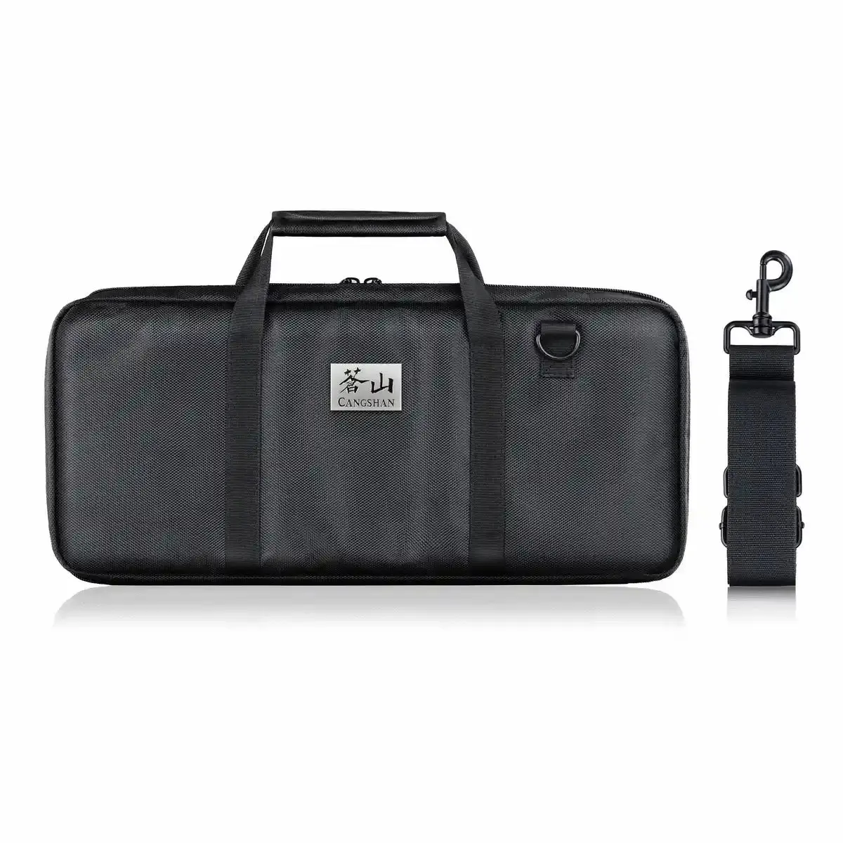 Cangshan 7-Piece Cut-Resistant Nylon Cutlery Knife Bag with Strap