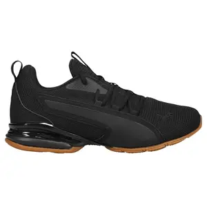 PUMA Mens Axelion Nxt Running Sneakers Shoes - Black