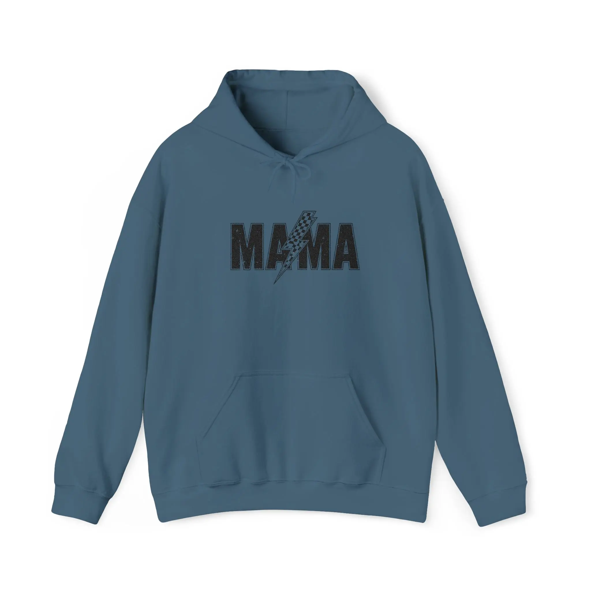 Mama Leopard Print Hoodie - 'MAMA' Graphic Pullover for Moms