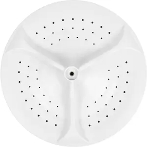 HECASA W10752283 Washer Washplate Compatible with WTW5000DW1 WTW5000DW2 WTW8000DW0 W10609476 W10834890 PS10064549 Replacement Only White