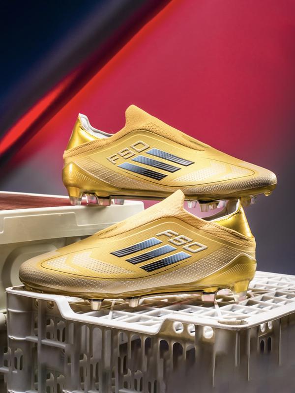 New Men's Competition Training Soccer Boots, Anti-Slip Ag Long Studs, Breathable Adult Football Shoes, Outdoor Professional Cleats, Turf Shoes