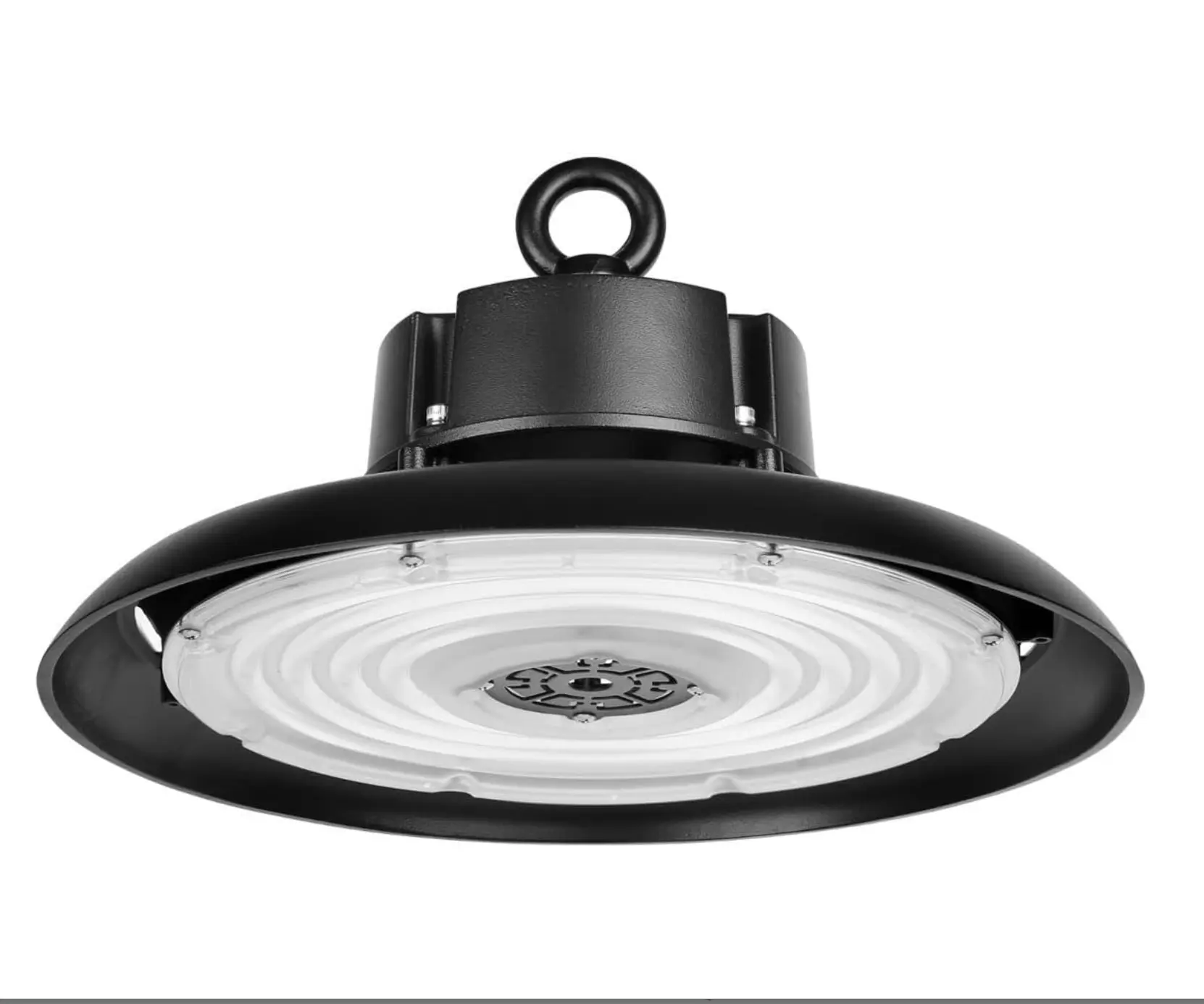 Lepro UFO LED High Bay Light 100W, 14,500lm 5000K Daylight, 300W HPS Equivalent, 0-10V Dimmable Commercial Warehouse LED Lighting, Waterproof IP65, 120-277V, 90° Beam, Industrial Ceiling Light Fixture