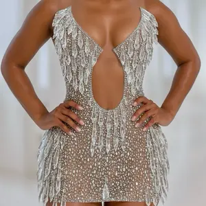 Icy Diamond Crystal Dress