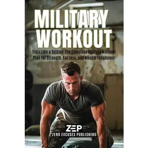 Military Workout: Train Like a Soldier: The Complete Military Workout Plan for Strength, Fat Loss, and Mental Toughness -- Zero Excuses Publishing, Paperback