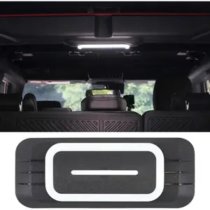 Rear Ceiling Lights with 2021-2025 Ford Bronco 4 Door Touch LED Roof Reading Lights Dome Trunk Cargo Lamp Interior Accessories