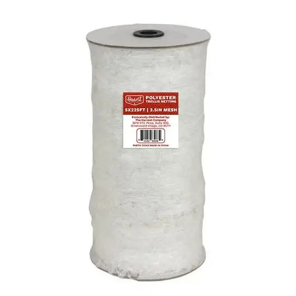 The Harvest Company  Trellis Netting  5 ft X 225 ft - 3.5 In  Mesh