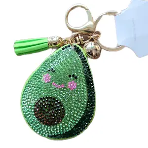 Avocado Keychain - Cute Fruit Keychain for Keys Decoration Accessory