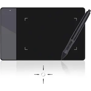 Tablet Drawing Tablet, Graphics Tablet with Digital Stylus, 4 x 2.23 inches Pen Tablet for Digital Art, Design & Animation, Work with Mac, PC