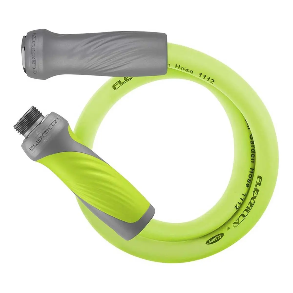 Flexzilla 0.625 in. x 5 ft. x 0.75 in. 11.5 GHT Fittings SwivelGrip Garden Lead-in Hose