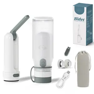 Rechargeable Portable Electric Bidet Sprayer - Handheld Bathroom Accessory with Adjustable Pressure, for Postpartum Care, Travel Hygiene (Wipe Elimination)