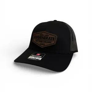 (Blue Collar Degenerate) Adjustable Snapback Cap or Knit Beanie