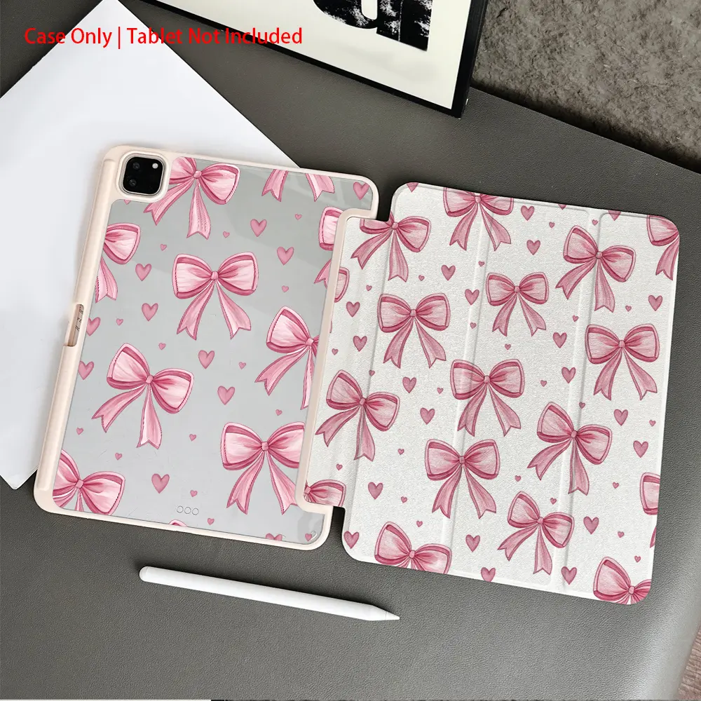 1 Piece Protective Folio Tablet Case, Tablet Casing with Pen Holder compatible with iPad 10.9/Pro11/10th/iPad7/8/iPad Air 4/5/iPad Pro/iPad Air 13(M3 2025)/iPad Air 11(M3 2025), Auto Sleep/Wake Function/Tablet Accessories