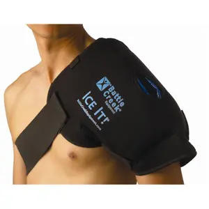 212 MAIN Ice It Cold Shoulder Support - Reusable, Latex-Free 13x16 in Flexible Mold Ice Packs, Wearable Cold Pack for Sports & Outdoor Use