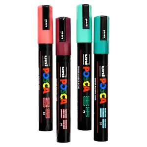 Posca Paint Marker Medium PC-5M Set of 4, Contrast