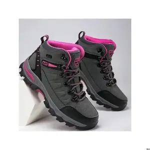 Boots Ankle Anti Work Shoes Safety Women's 2023 Boots Hiking Waterproof Women's Boots Women's Flash Chanclas