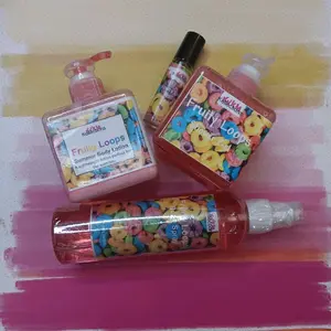 Fruity rings bath and body products